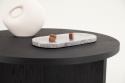 Tavolino \'Smögen\' Rotondo 85cm - Nero