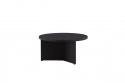 Tavolino \'Smögen\' Rotondo 85cm - Nero