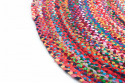 Tappeto rotondo \'Flätan\' 120cm - Multicolore