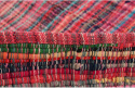 Tappeto in stracci \'Home\' – Multicolore