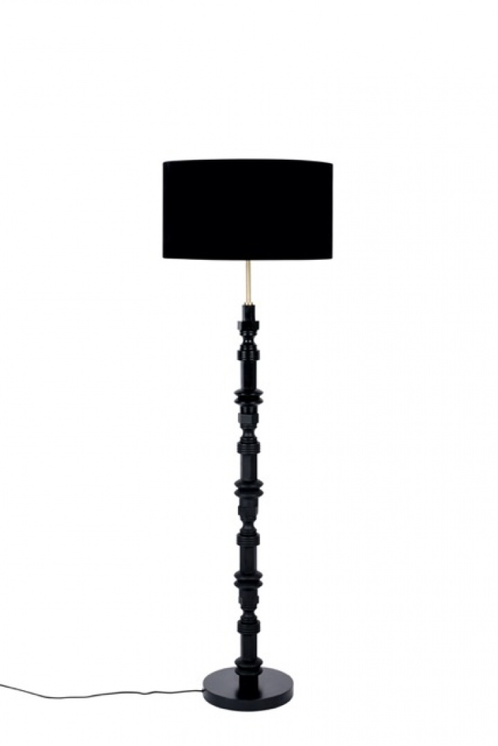 Lampada da terra \'Totem\' 46x46 - Nero nel gruppo Illuminazione / Lampade / Lampade da terra presso Reforma (5100111)