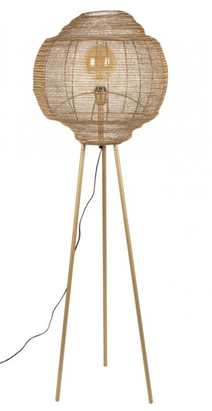 Lampada da terra \'Meezan\' - Oro nel gruppo Stanze presso Reforma (5100127)