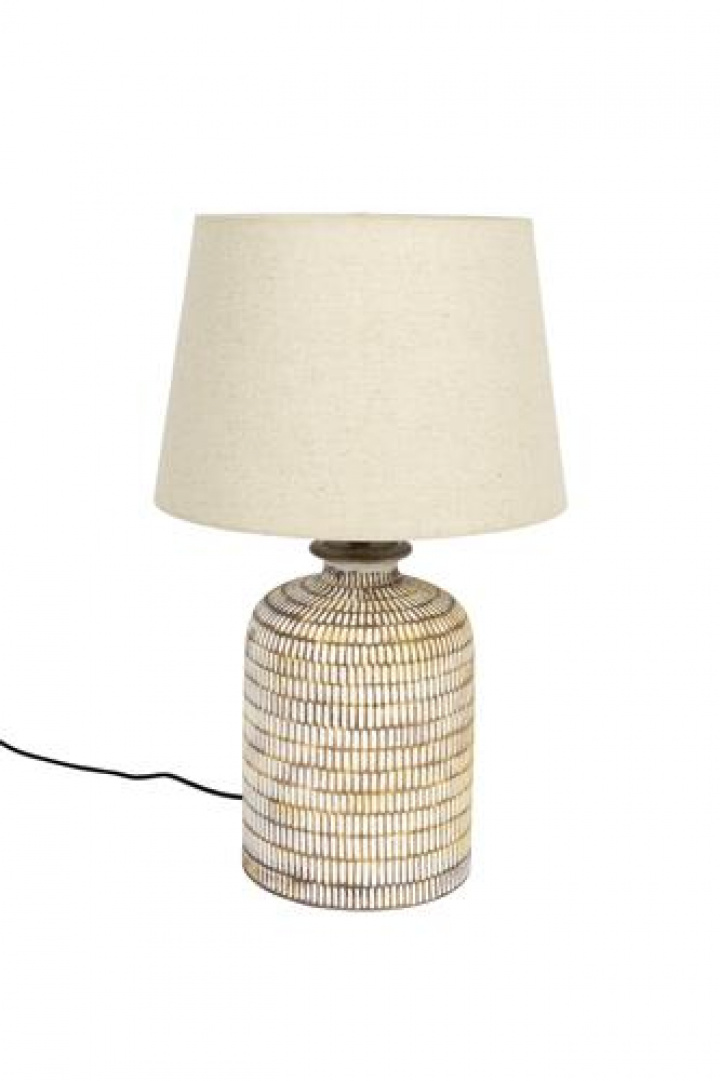 Lampada da tavolo \'Russel\' - Beige nel gruppo Illuminazione / Lampade / Lampade da tavolo presso Reforma (5200142)