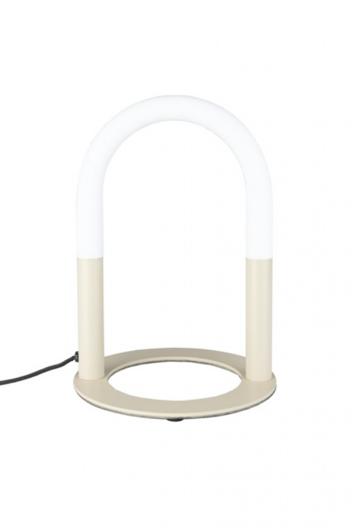 Lampada da tavolo \'Arch\' 25x25 - Beige nel gruppo Illuminazione / Lampade / Lampade da tavolo presso Reforma (5200167)