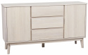 Sideboard \'Yumi\' 152x84cm - Rovere sbiancato