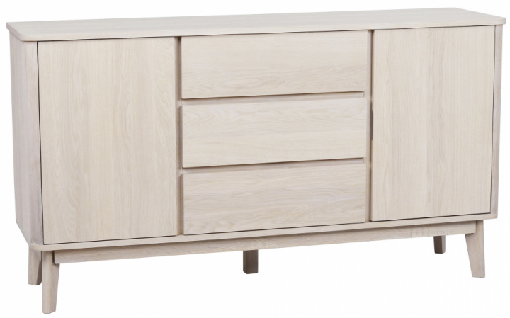 Sideboard \'Yumi\' 152x84cm - Rovere sbiancato nel gruppo Mobili / Tavoli / Tavolini presso Reforma (52497)