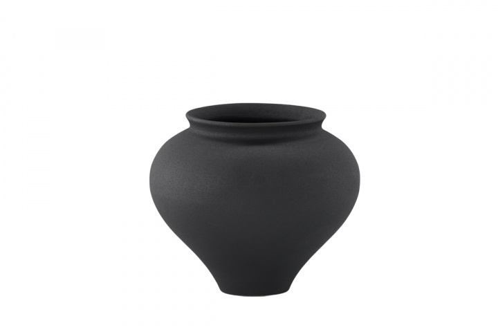 Vaso \'Santander\' 18cm - Nero nel gruppo Arredamento / Decorazione / Vasi presso Reforma (58164-100)