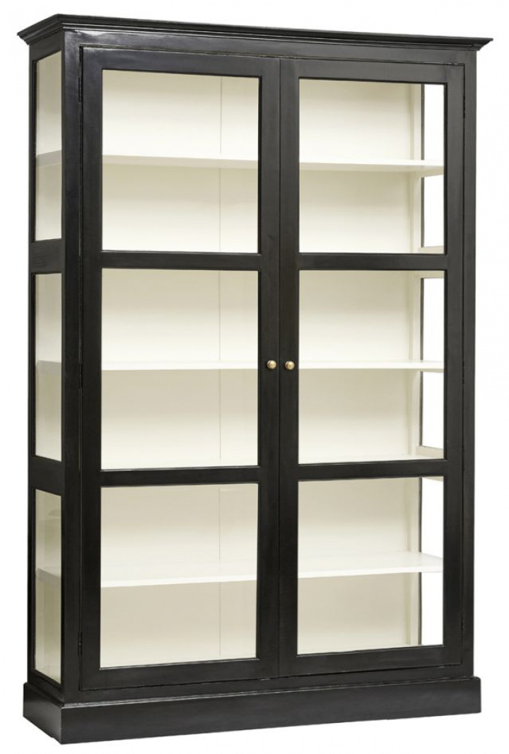 Vetrina \'Classic\' - Nero/Bianco L nel gruppo Mobili / Mensole & stoccaggio / Armadi e credenze presso Reforma (5901)