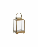 Lanterna \'Bitra\' S - Ottone/Vetro