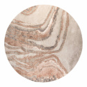 Tappeto \'Sol\' Rotondo 200cm - Grigio/marrone