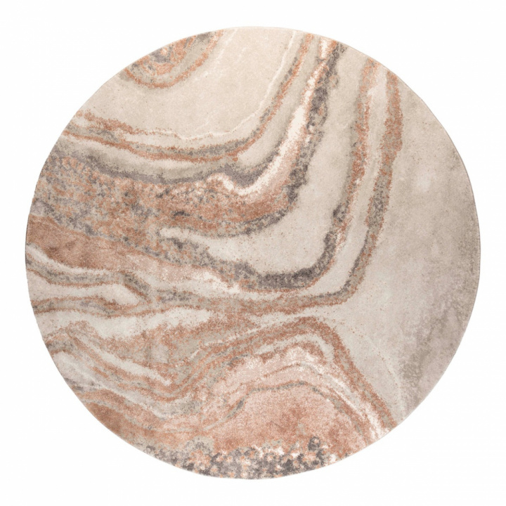 Tappeto \'Sol\' Rotondo 200cm - Grigio/marrone nel gruppo Arredamento presso Reforma (6100051)
