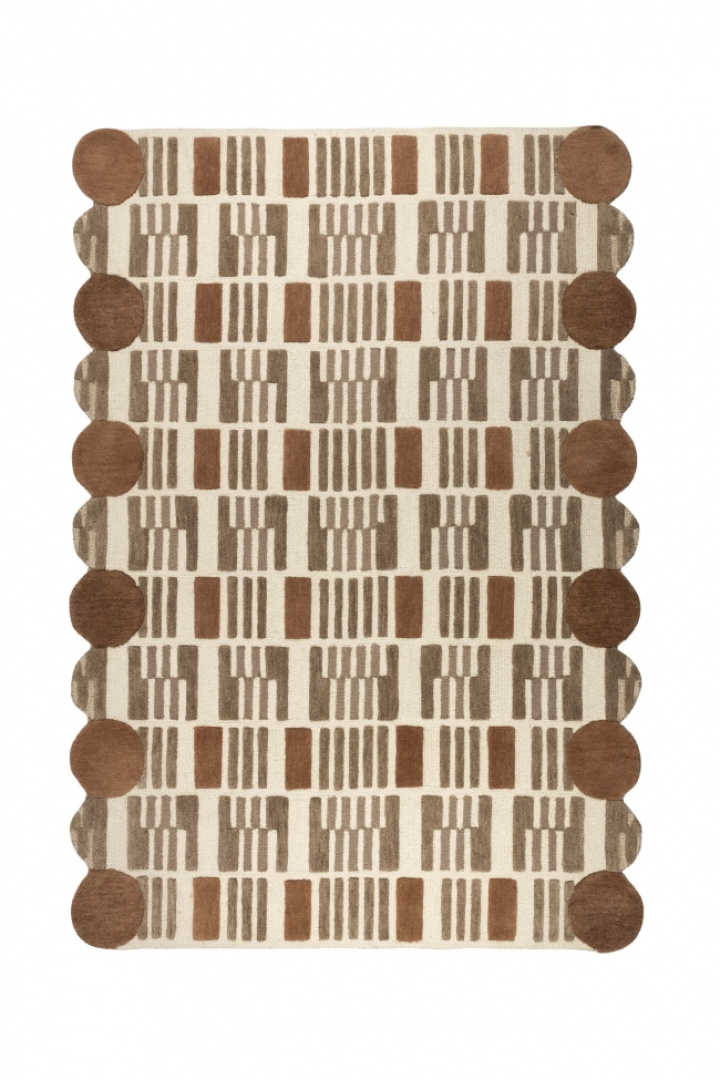 Tappeto \'Mundra\' 160x230 cm - Beige nel gruppo Arredamento / Tappeti / Tappeti in lana presso Reforma (6100151)