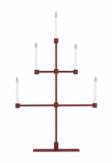 Candelabro dell\'Avvento \'Falsterbo\' - Rosso