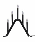 Candelabro dell\'Avvento \'Norrlund\' - Nero