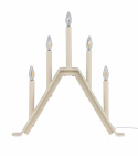 Candelabro dell\'Avvento \'Norrlund\' - Beige