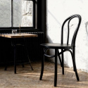 Sedia \'Bistro\' - Legno/Nero
