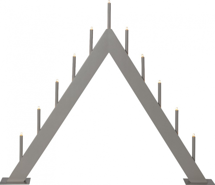 Candelabro dell\'Avvento \'Buzz\' 50cm - Beige nel gruppo Illuminazione / Lampade / Illuminazione natalizia presso Reforma (644-48)