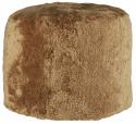 Puff \'Lamb fur\' - Marrone