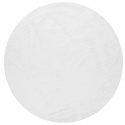 Tappeto rotondo \'Aranga Super Soft\' 200cm - Bianco