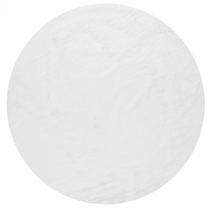 Tappeto rotondo \'Aranga Super Soft\' 240cm - Bianco nel gruppo Arredamento / Tappeti / Tappeti Ryam presso Reforma (7350118817301)