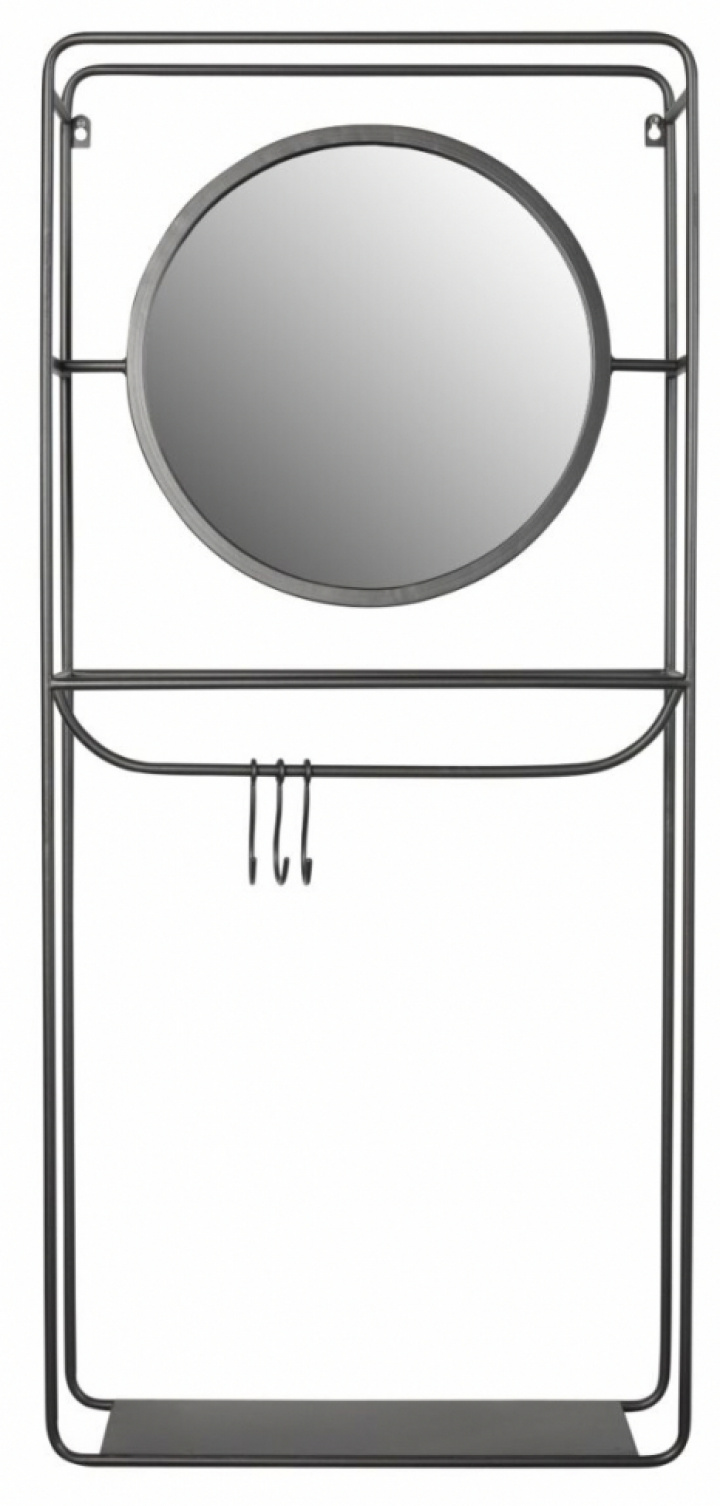 Specchio \'Duco\' - Nera nel gruppo Arredamento / Decorazione / Specchi presso Reforma (7600013)