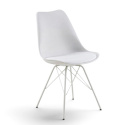 Sedia \'Eris\' - Bianco/Grigio