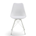 Sedia \'Eris\' - Bianco/Grigio