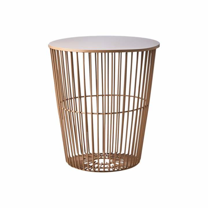 Tavolino/cestino \'Marstrand\' rotondo 40cm - Pesca nel gruppo Mobili / Tavoli / Tavolini presso Reforma (797-751-02)