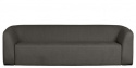 Divano \'Sloping\' - Grigio/ Nero