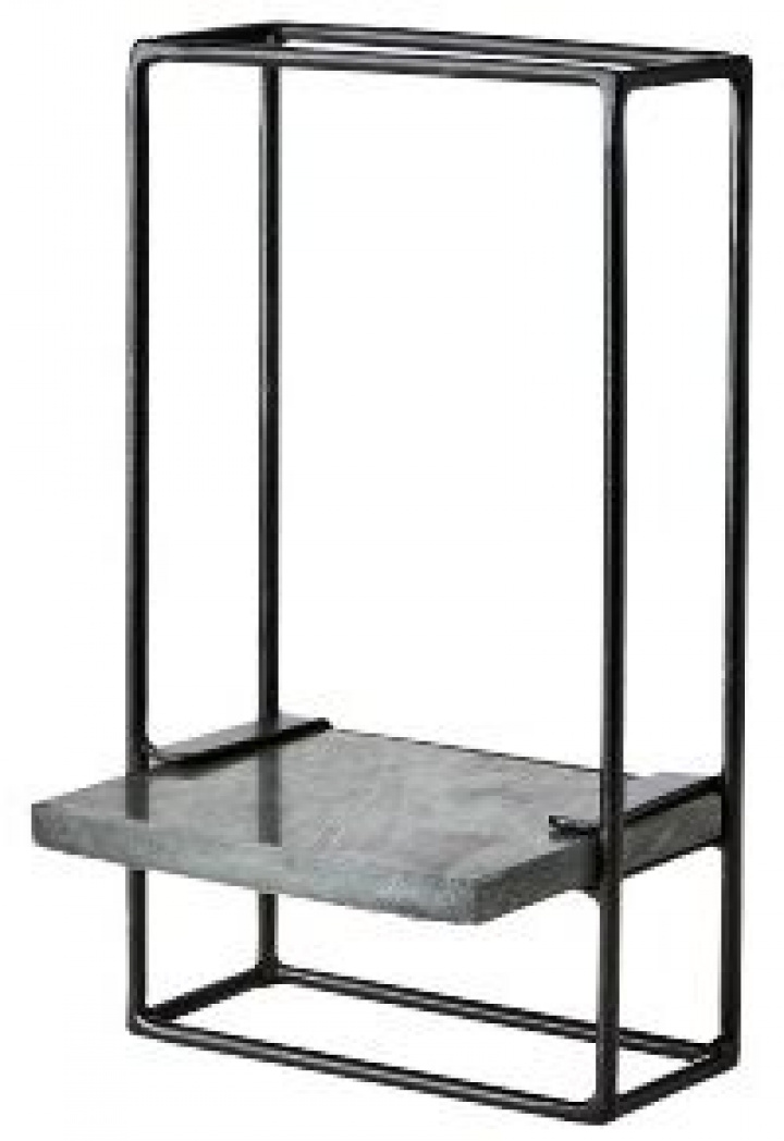 Mensola \'Milan\' - Nero nel gruppo Mobili / Mensole & stoccaggio presso Reforma (811-730-60)