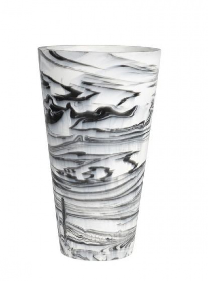 Vaso \'Conic\' - Nero/Bianco M nel gruppo Arredamento / Decorazione / Vasi presso Reforma (8200059)