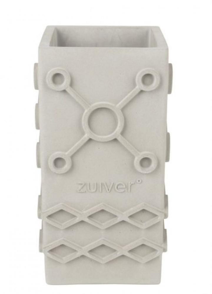 Vaso \'Graphic Square\' - Grigio nel gruppo Arredamento / Decorazione / Vasi per piante presso Reforma (8200063)