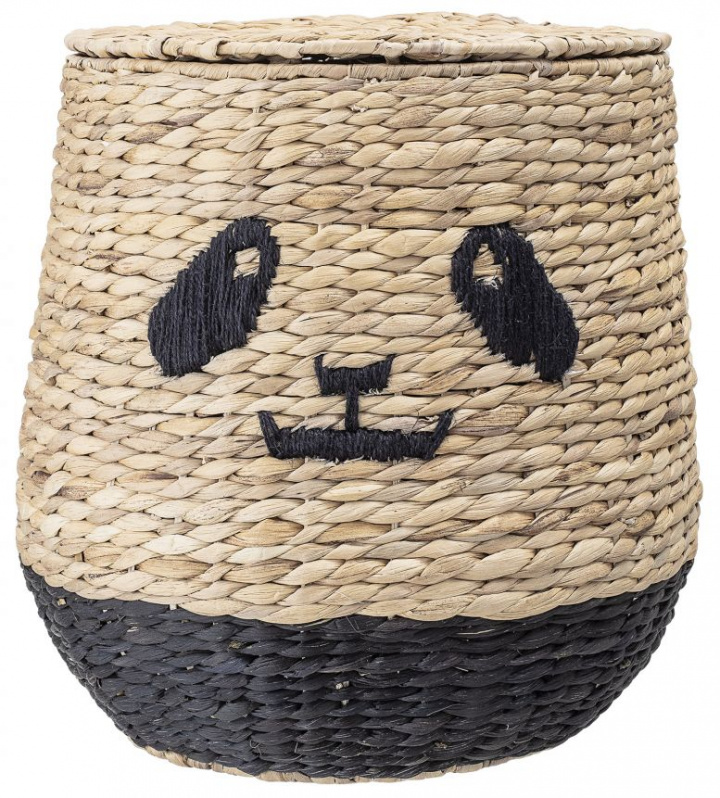 Cesto \'Panda\' - Naturale/Nero nel gruppo Mobili / Mensole & stoccaggio / Scatole e Cestini presso Reforma (82045183)