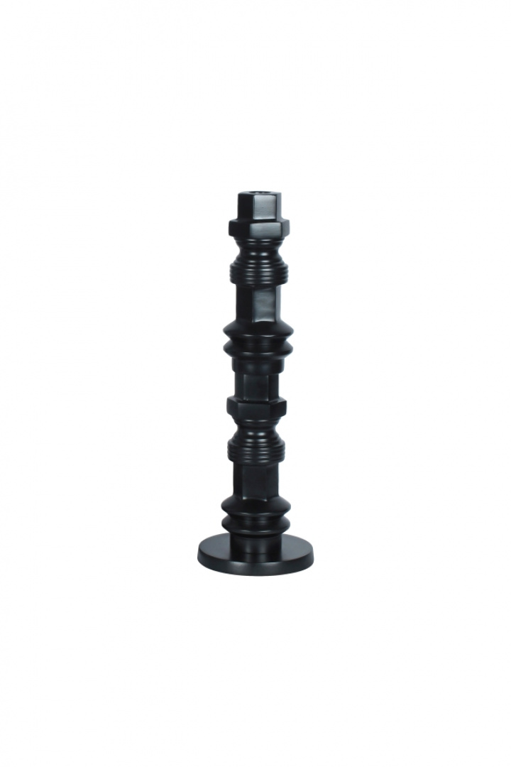 Portacandele \'Totem\' - Nero nel gruppo Arredamento / Decorazione / Candelabri & Portacandele presso Reforma (8300035)