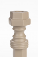 Portacandele \'Totem\' - Beige