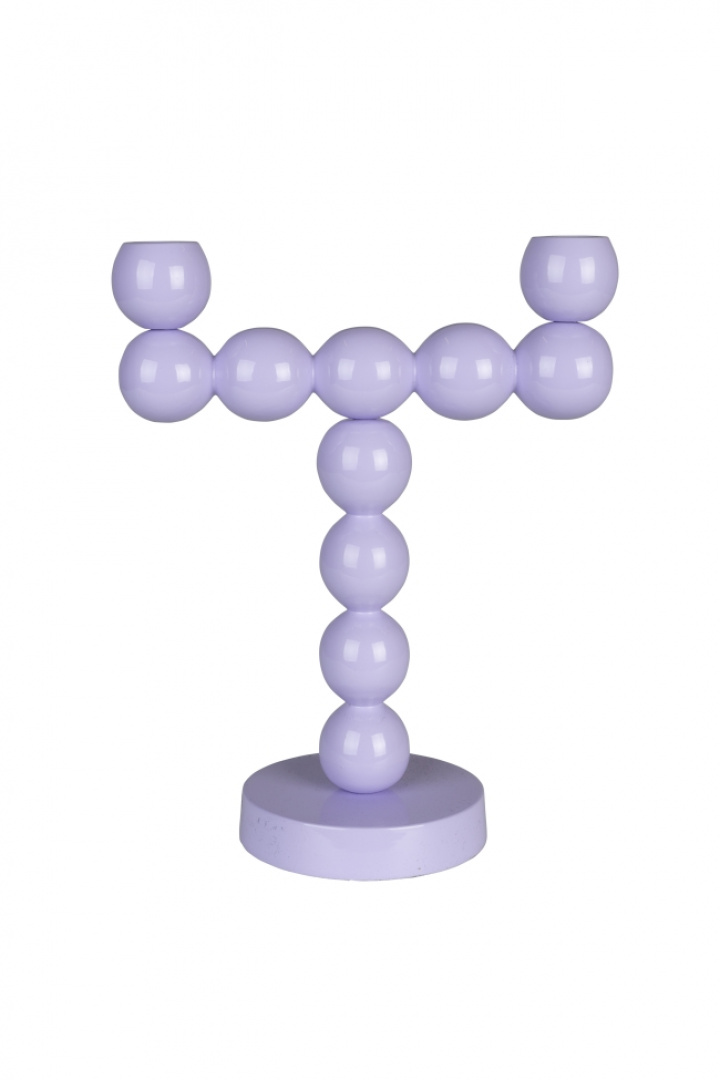 Portacandele \'Bubbles\' - Viola 2 nel gruppo Arredamento / Decorazione / Candelabri & Portacandele presso Reforma (8300060)