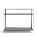 Tavolino \'Hydra\' 120cm - Nero/Grigio