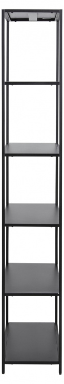 Libreria \'Newcastle\' 185cm - Nero