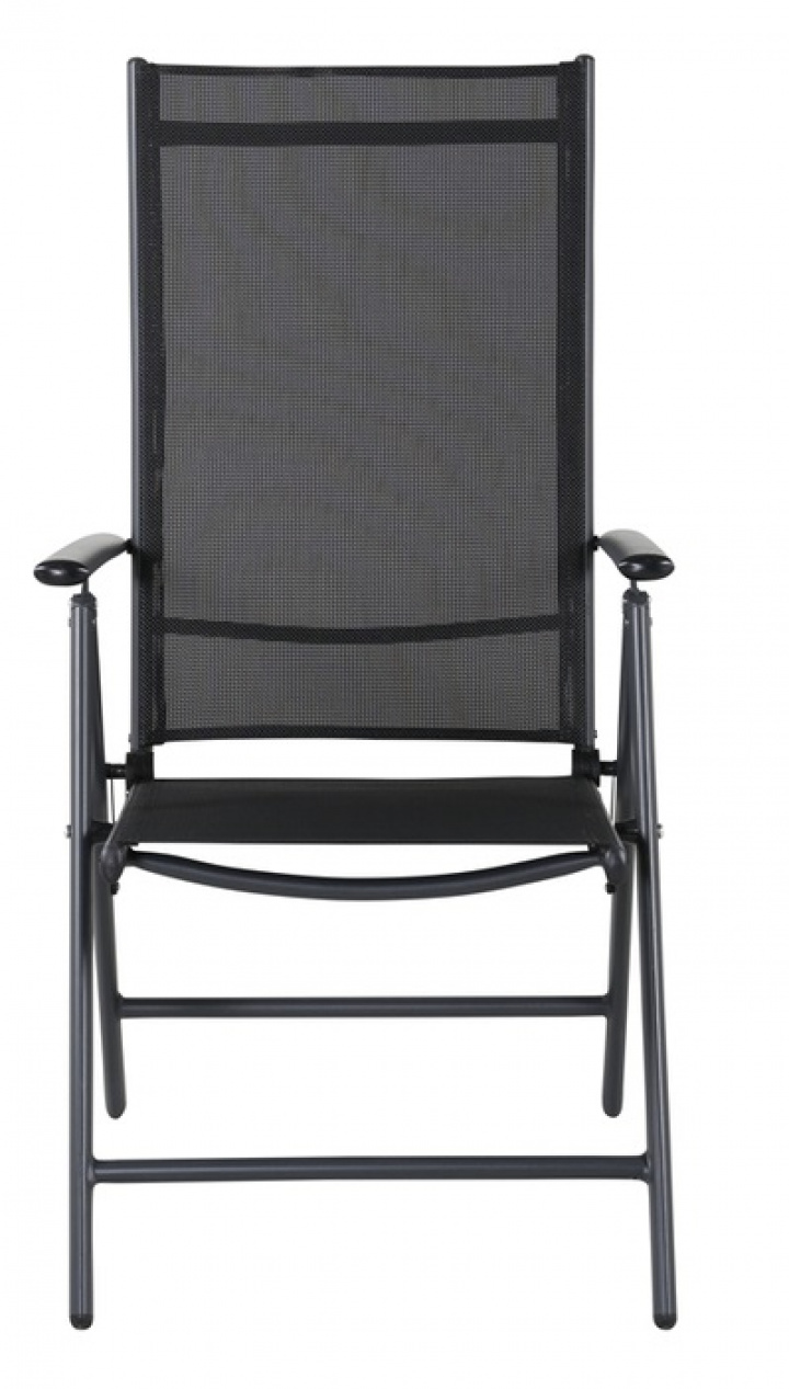 Sedia \'Simrishamn\' - Nero nel gruppo Mobili / Mobili da esterno / Sedie da giardino presso Reforma (9276-408)