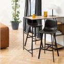 Sgabello \'T&auml;rnsj&ouml;\' - Nero