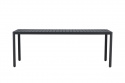 Tavolo da pranzo \'Giardini\' 200x72cm - Nero