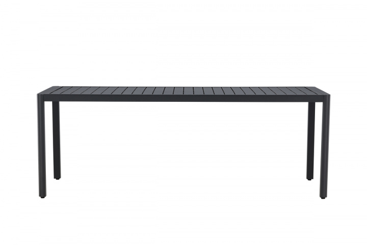 Tavolo da pranzo \'Giardini\' 200x72cm - Nero nel gruppo Mobili / Mobili da esterno / Tavolo da giardino presso Reforma (9794-100)