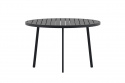 Tavolo da pranzo \'Giardini\', rotondo, 120 cm - nero