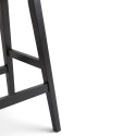 Sgabello da bar \'Ella\' - Nero