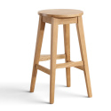 Sgabello da bar \'Ella\'- Quercia