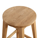 Sgabello da bar \'Ella\'- Quercia