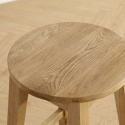 Sgabello da bar \'Ella\'- Quercia