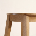 Sgabello da bar \'Ella\'- Quercia