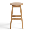 Sgabello da bar \'Ella\'- Quercia