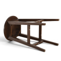 Sgabello da bar \'Ella\'- Noce